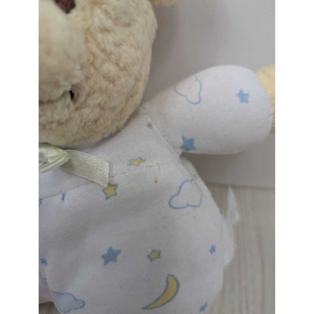 Disney Store Winnie The Pooh Plush Moondream Rattle Bear moons stars pjs READ - Picture 2 of 8
